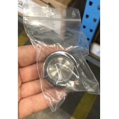 TETE BOUTON POUSSOIR INOX - diamètre 30
