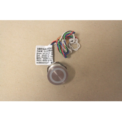 BOUTO PIEZO MULTI-COULEURS Ø22mm 24VAC/VDC-1