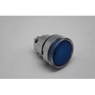 BOUTON POUSSOIR LUMINEUX BLEU -1