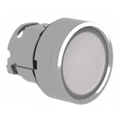BOUTON POUSSOIR AVEC LED BLANC