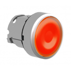 BOUTON POUSSOIR AVEC LED JAUNE