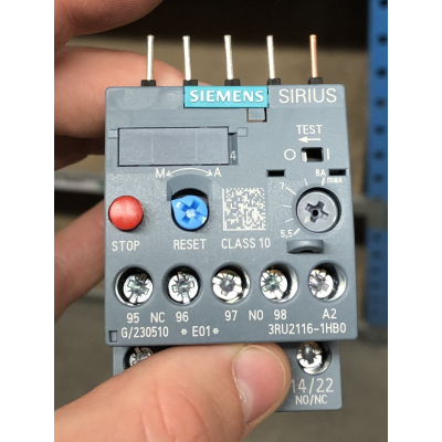 RELAIS THERMIQUE  5.5 - 8 AMP SIEMENS GAMME SIRUS-1