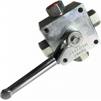 VANNE A BILLE EN T AC. 1/4 -1