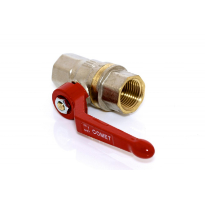 VANNE A BILLE NICKELÉ FF1/2 1/4 TOUR-1