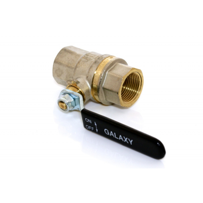 VANNE À BILLE NICKELÉ FF3/4  -1