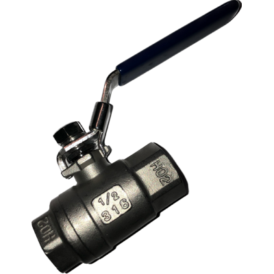 VANNE A BILLE INOX FF 1/2-1