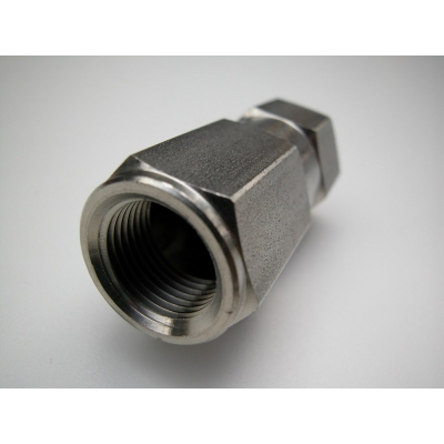 CLAPET ANTI RETOUR INOX HP 150 BARS FF 3/8-1