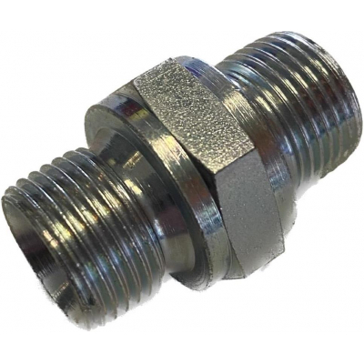 RACCORD ACIER CADMIE MM1/4 60°-1