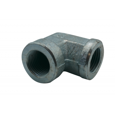 COUDE ACIER CADMIE GAZ 90° FF 1/2-1