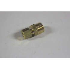 UNION SIMPLE Ø6 M3/8 PVDF 