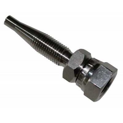 NIPPLE HP DROIT INOX F 1/4 -1