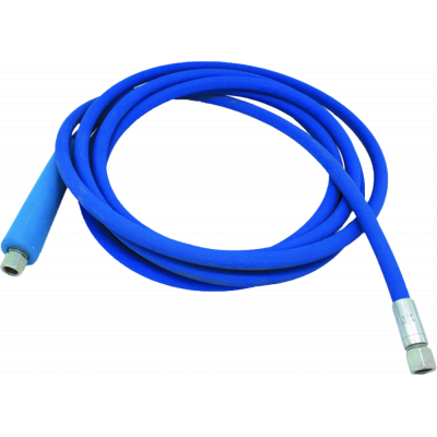 TUYAU HP BLEU 10 m COMPLET 1/4 FF-1