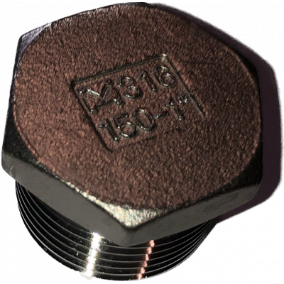 BOUCHON INOX 6P.1M CON. -1