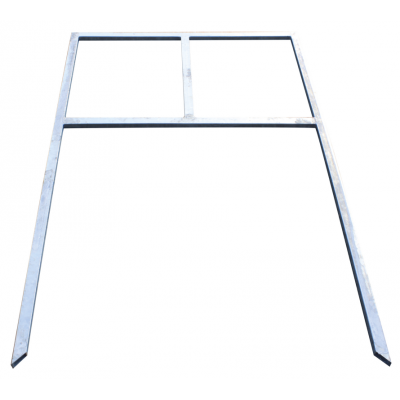 SUPPORT PANNEAU DIRECTIONNEL GALVA (pour panneaux en 100 X 60 cm)-1