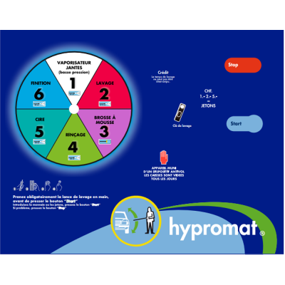PLASTRON 6P FR (J-L-B-R-C-F)AF-1