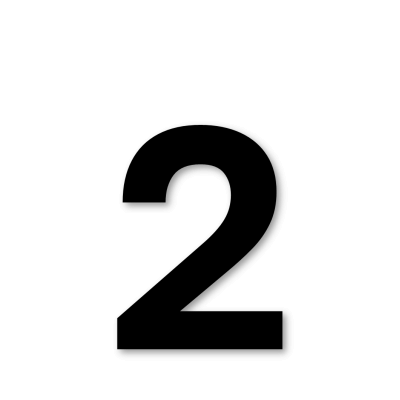 AC CHIFFRE NOIR(2)HAUT.9cm -1