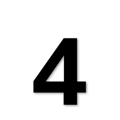 AC CHIFFRE NOIR(4)HAUT.9cm -1