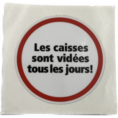 AC CAISSE VIDEE /JOUR 60 MNM-1